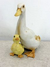 Porcelain Duck With Duckling