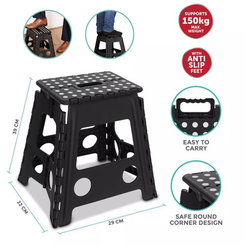Large 150kg folding step stool - folding,