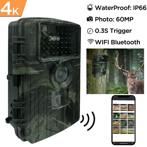 60mp outdoor wildlife wireless - 60mp,