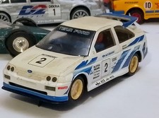 SCALEXTRIC C203 Ford Escort RS Cosworth Team Ford WRC #2 Working With Lights.