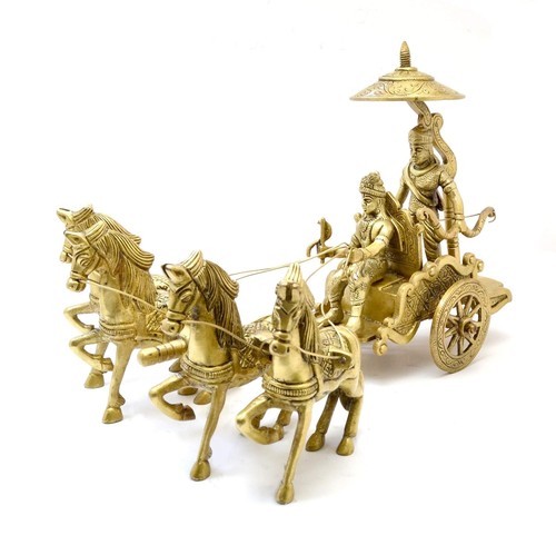 Brass hindu god lord krishna - god,