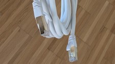 3m CAT8 Network Cable ethernet Cable RJ45 3 Metre Fast Patch Copper Cable WHITE
