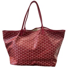 Goyard Women's Saint Louis GM Tote Handbag Red