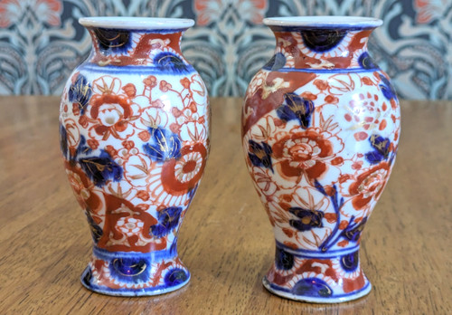 Pair miniature 19th century - of,