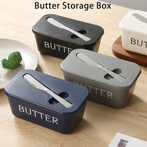 Butter dish container with - container, lid