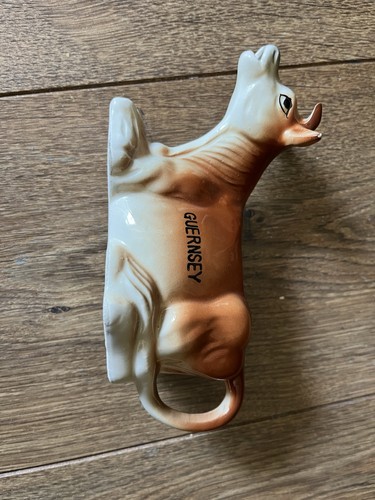 Vintage guernsey cow creamer - vintage,