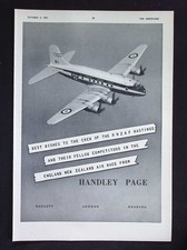 Original 1953 Advert Handley