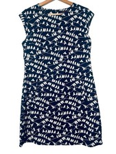 SM Wardrobe Dress L Navy Birds