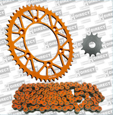 ORANGE CHAIN & JT ORANGE SPROCKET KIT 13T FRONT 52T REAR KTM SX150 2009 - 2025