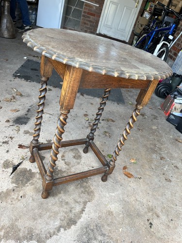 Antique barley twist oak - barley,