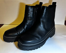 Gabor Black Leather Ankle Boots – Size 5 / EU 38 – Barely Worn