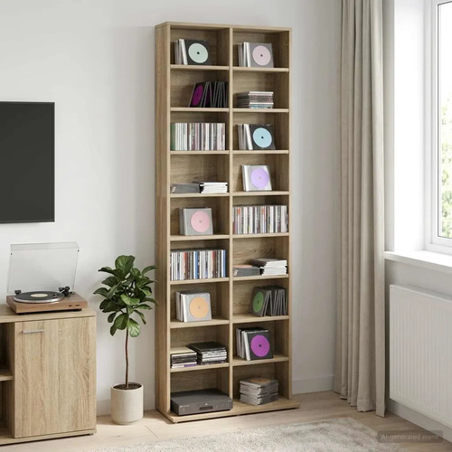 Walplus cabinet sonoma - cd,