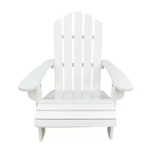 Classic white folding wooden - white,