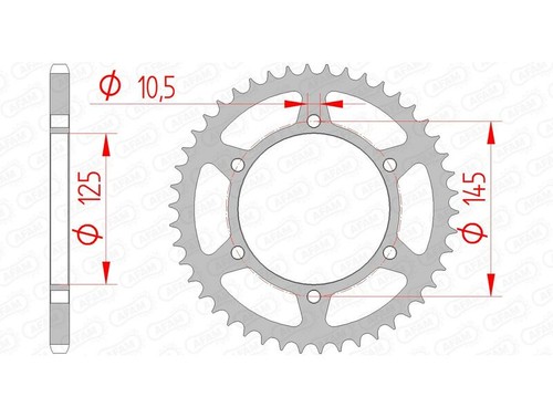 Afam standard steel crown - afam,
