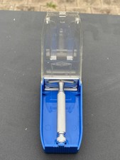 Vintage Gillette “Tech” Safety Shaver - Aluminium Handle & Baseplate + Case