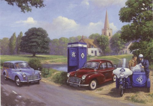 Morris minor traveller rac - morris,