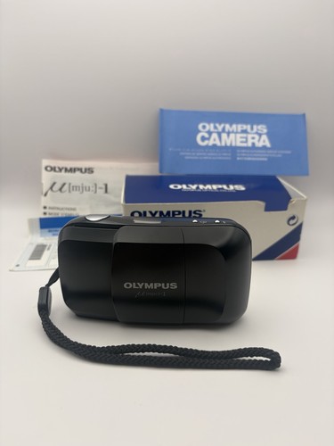 Olympus mju film camera - film,