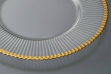 6 x Acrylic Clear Charger