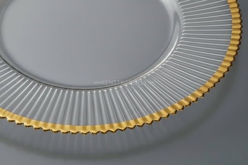 Acrylic clear charger - 6,