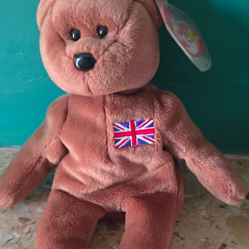 Britannia beanie bear plush - ty,