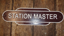 Lovely STATION MASTER Railway
