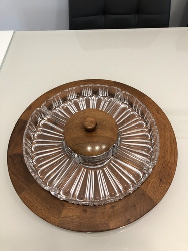 Vintage wooden and - and, clear