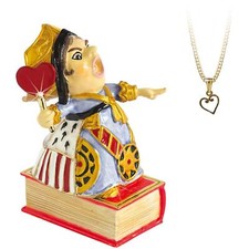 Arora Hidden Treasures Figurines Alice In Wonderland Queen Of Hearts Trinket