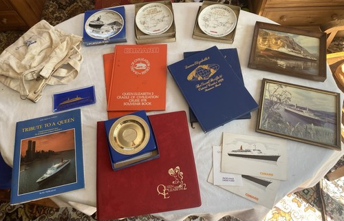 Job lot cunard - qe2, world