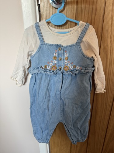 Next dungaree set months - set,