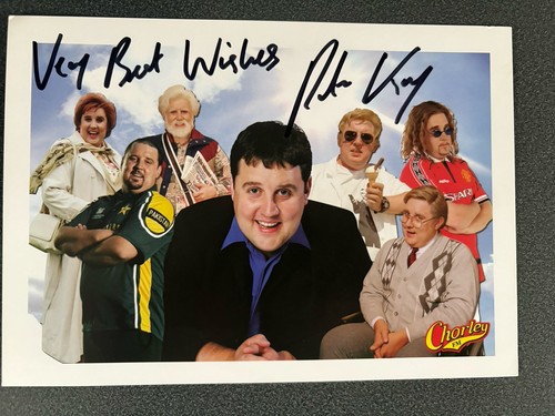 Peter kay signed - kay, photo