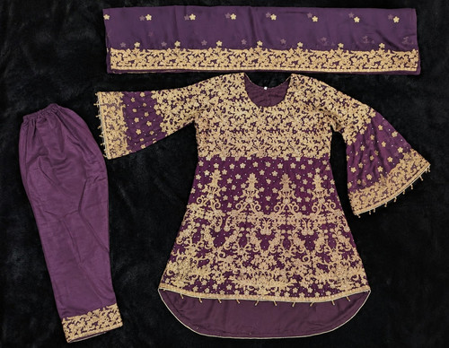 Ladies purple gold - purple, &