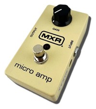 MXR micro amp Booster Pedal