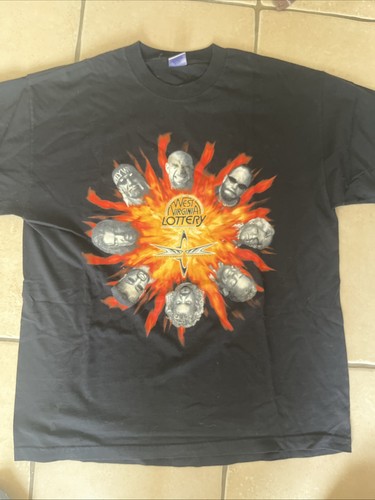 Vintage wcw wrestling shirt - t,