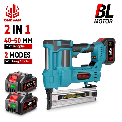 Cordless brad nailer stapler - brad,