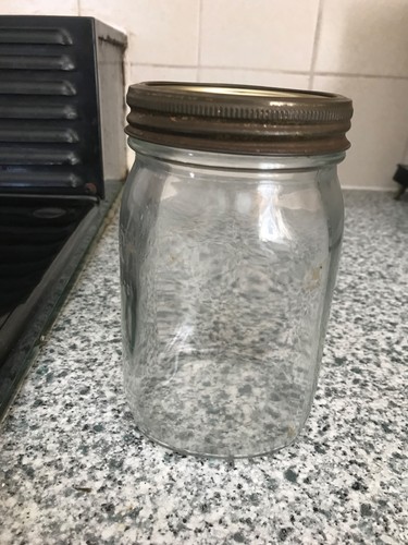 Vintage kilner jars with - , lids