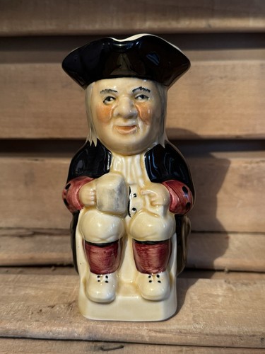 Toby wood aged pottery china - wood,