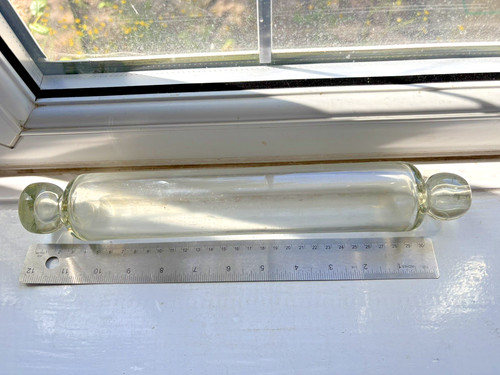 Vintage glass rolling baking - vintage,