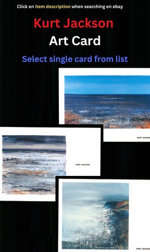 Kurt jackson art cards - kurt,