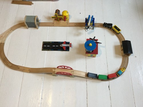 Wooden train track bundle - wooden,