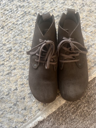 Ladies brand new brown - brown, suede