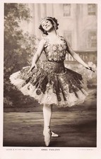 ANNA PAVLOVA Ballet Postcard Rotary Photographic Series Collectable Real Photo
