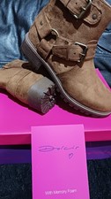 Dolcis Ladies Tan Ankle Boots