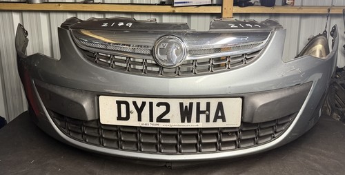 Vauxhall corsa grey front - d, /front