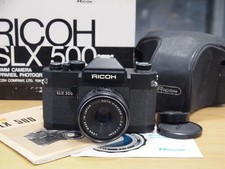 Ricoh SLX 500 35mm SLR Camera & 50mm F2.8 Lens, Boxed with instructions