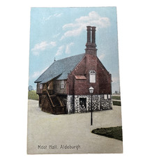 postcard suffolk aldeburgh
