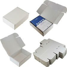WHITE BOXES C4 A4 SHIPPING DOCUMENTS CAKES ☆ 30cm x 23cm x 10cm ☆ 12" x 9" x 4"