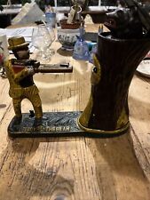 1907 Teddy And The Bear Mechanical Bank