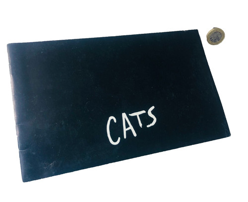Theatre programme cats - programme,
