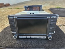 VOLKSWAGEN GOLK MK5 / PASSAT B6 RNS MFD SAT NAV HEAD UNIT 1K0 035 198 C - SPARES
