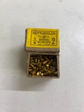Box Brass Countersunk Screws